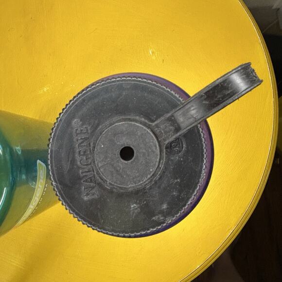 2 Pack Nalgene Wide Mouth 32 oz. Water Water Narrow Mouth Purple Blue - Picture 7 of 11